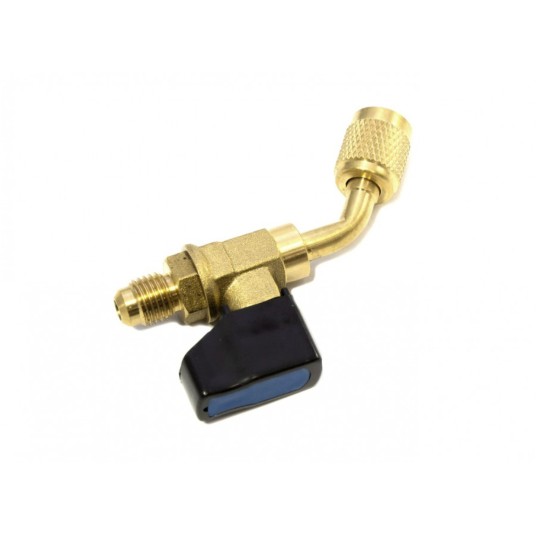 Zawór odcinający kulowy CA-1/4" SAE 45° CV05