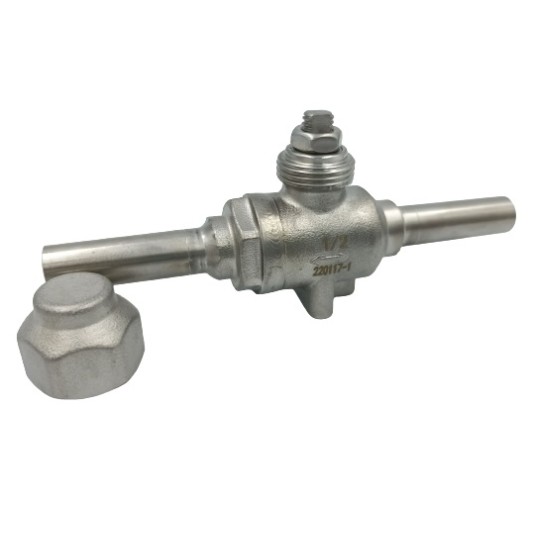 Zawór odcinający kulowy do CO2 FavorCOOL BVS-2 1/2" ODF