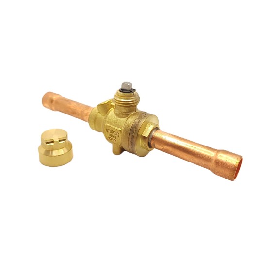 Zawór odcinający kulowy Thunder 1/2" ODF RBV12 -zdjęcie numer 1