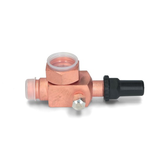 Zawór Rotalock 1.1/4 x 3/4" kątowy / V04 • z uszczelką