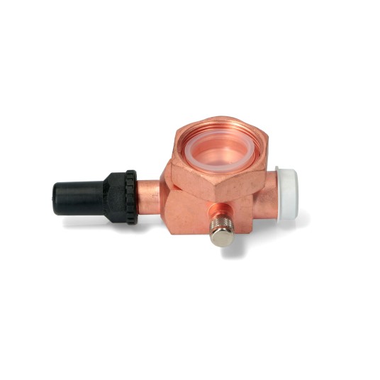 Zawór Rotalock 1.3/4 (12UN) x 7/8" kątowy / 22mm V07 • z uszczelką