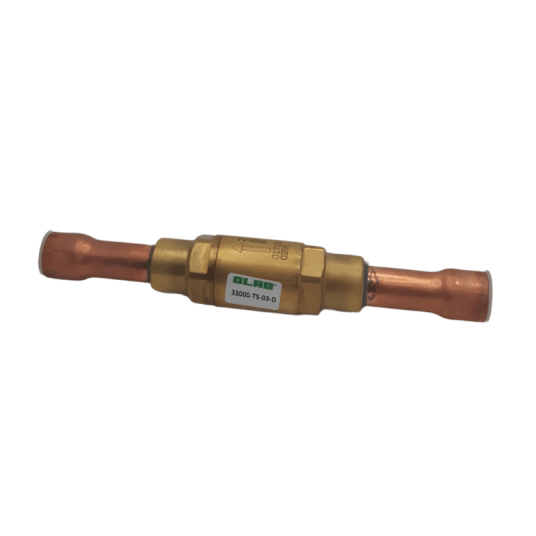 Zawór zwrotny 1/2"• lutowany • Olab 33000-TS-03-D