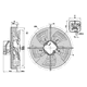 Wentylator osiowy ssący EBM S4E300-AS72-37 • 230V • 300 mm -zdjęcie numer 2