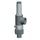 Zawór bezpieczeństwa DN 6 1/2" / Ø12 x G1/2 • 25 bar • E.C.A. 601011044-025 -zdjęcie numer 2