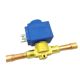 Zawór elektromagnetyczny Castel 1028/M10 • lutowany • 3/8" • z cewką 230V • z wtyczką 9150/R02