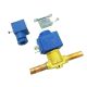 Zawór elektromagnetyczny Castel 1068/M10 • lutowany • 10mm • z cewką 230V • z wtyczką 9150/R02