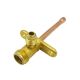 Zawór odcinający klimatyzatora 1/4" ODF x 1/4" SAE