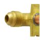 Zawór odcinający klimatyzatora 3/8" ODF x 3/8" SAE