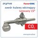 Zawór odcinający kulowy do CO2 FavorCOOL BVS-2 1/2" ODF