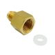 Złączka redukcyjna do reduktora azotu 1/4" SAE G1/4