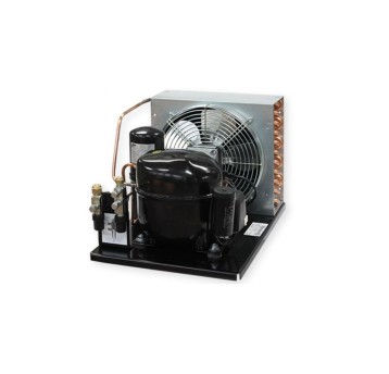 Agregat skraplający Embraco UNEK 6213GK • 1 wentylator • średniotemperaturowy • 1-fazowy