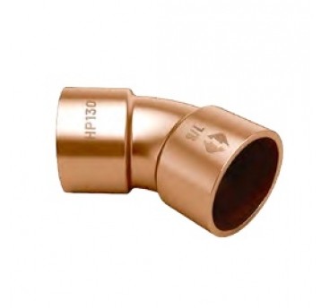 Cu K65 Łuk 45° LWxLW 3/8" Thunder HP130 • dwukielichowy