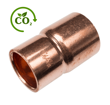Cu K65 Nypel redukcyjny LZxLW 3/4" x 5/8" RefHP
