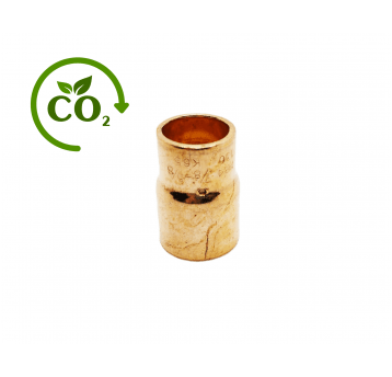 Cu K65 Nypel redukcyjny LZxLW 5/8" x 1/2" • Tunder