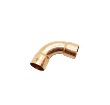 Cu Łuk 90° LWxLW 54mm iCOOL do lutowania • dwukielichowy