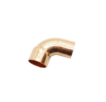 Cu Łuk 90° LZxLW 42mm do lutowania • jednokielichowy • iCOOL
