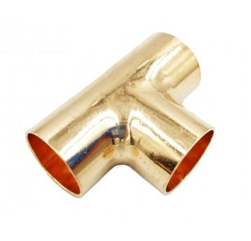 Cu Trójnik LWxLWxLW 42x28x42 do lutowania Besco