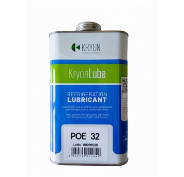 Olej chłodniczy POE32 Kryon 1L do sprężarek chłodniczych R32, R134a, R404A, R410A i HVACR