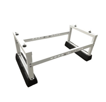 Podstawa pompy ciepła agregaty klimatyzatory HP-A • 360kg • biała • 2 x rubbery 600mm w komplecie
