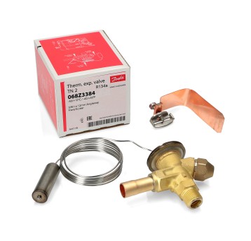 Termostatyczny zawór rozprężny Danfoss T2 134a/513 • lutowany