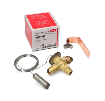 Termostatyczny zawór rozprężny Danfoss T2 407C • skręcany
