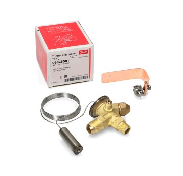 Termostatyczny zawór rozprężny Danfoss TE2 R407C • skręcany