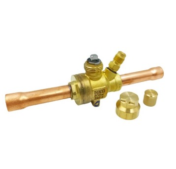 Zawór odcinający kulowy Thunder 1/2" ODF RBV12 CO2